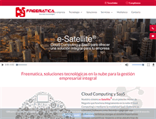 Tablet Screenshot of freematica.com